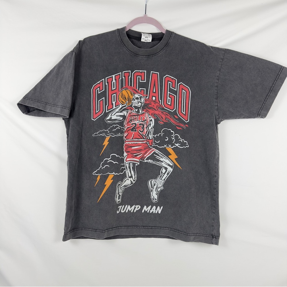 Chicago Graphic Men's T-Shirt - Black